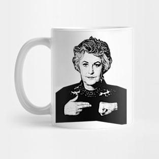 white Golden Girls Mug